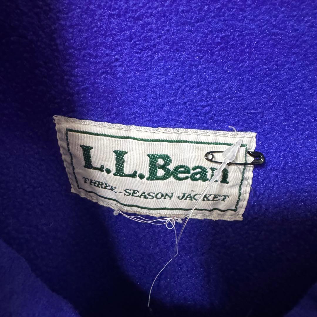 ち*】様 希少カラー 90s LLBEAN ワンポイント 刺繍 ウォームアップジ