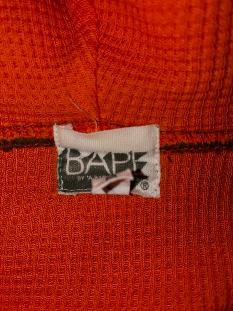 見知らぬ人 brrrsos着用 A BATHING APE ファーパーカー