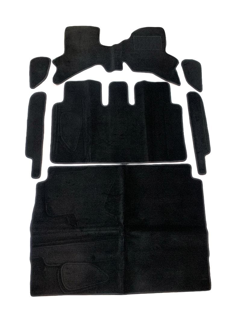 エブリィワゴン DA64W フロアマット ステップマット 一台分 ブラック