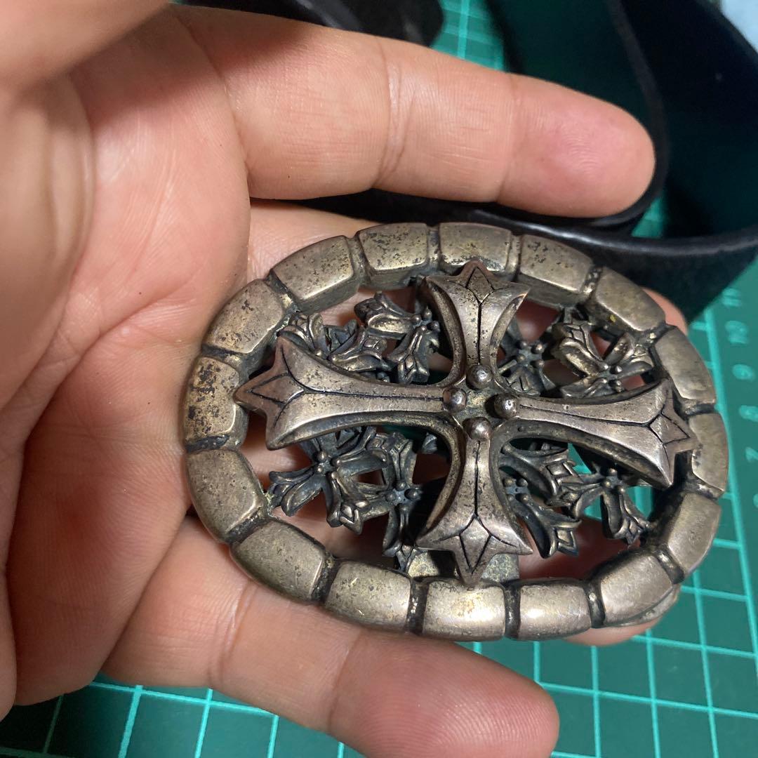 すごくCUSTOM CULTURE 925 ベルト　クロス十字　バックル