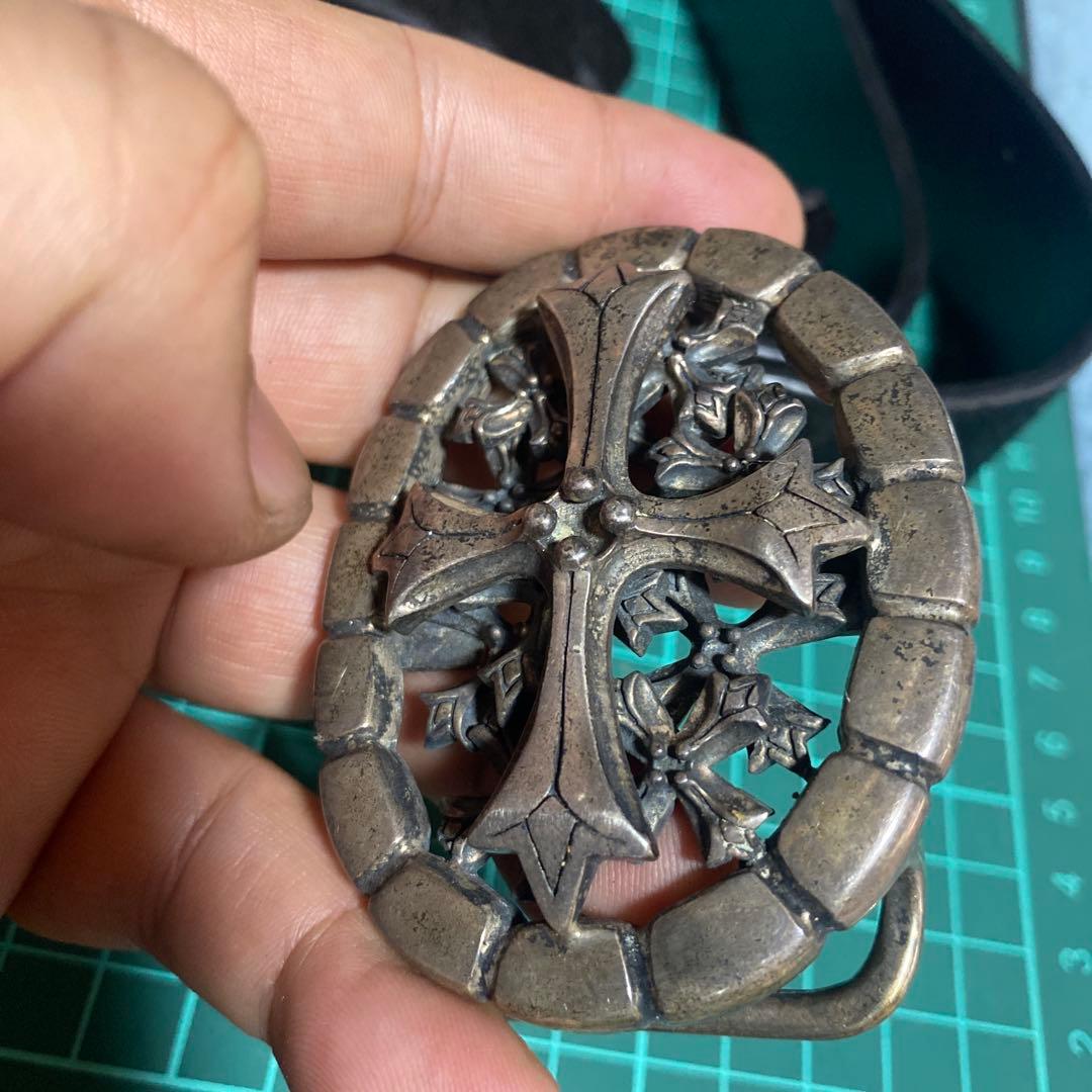 すごくCUSTOM CULTURE 925 ベルト　クロス十字　バックル