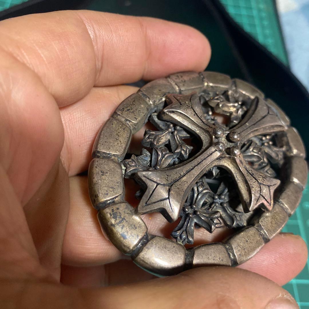 すごくCUSTOM CULTURE 925 ベルト　クロス十字　バックル