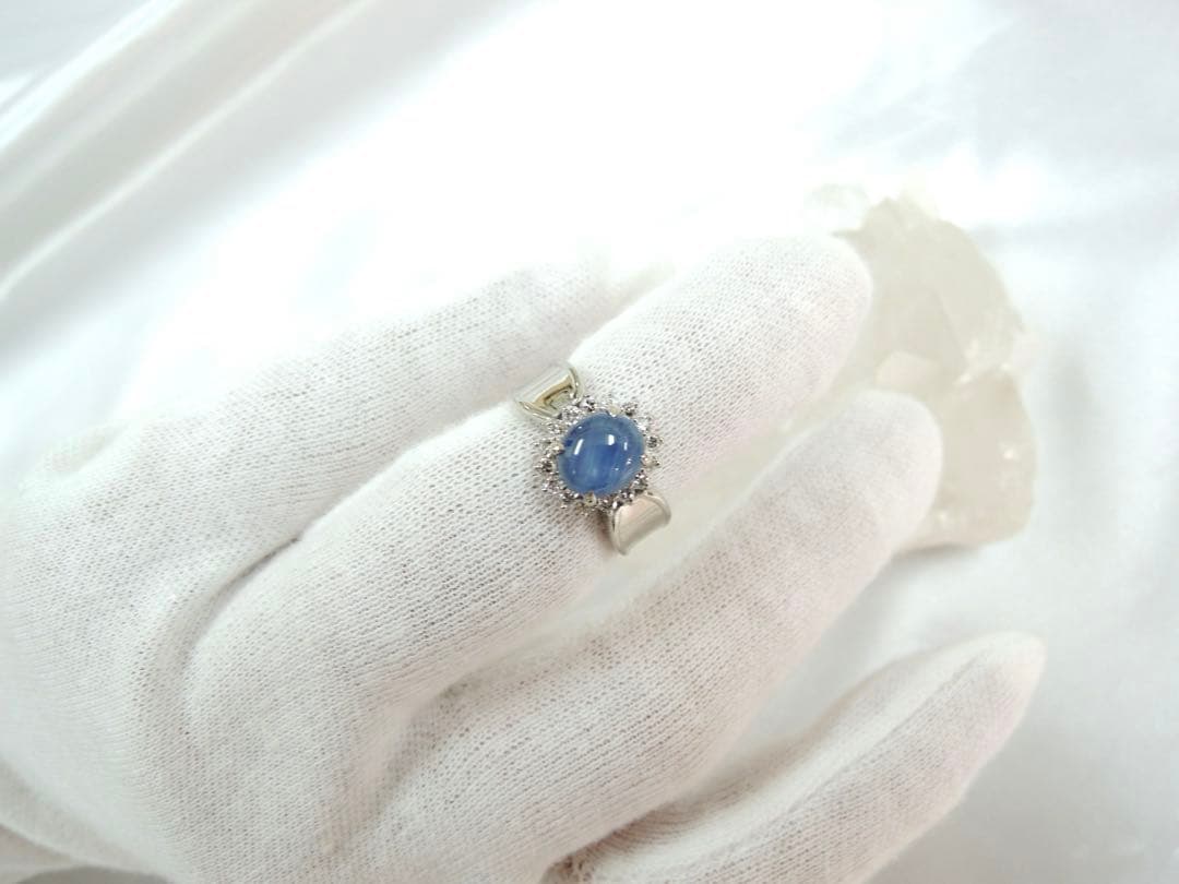 ☆ たまこ ☆PT天然ブルースターサファイアリング