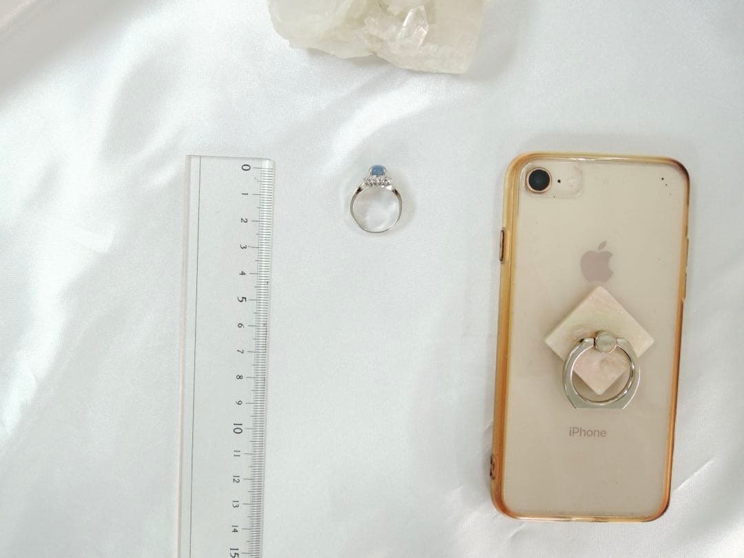 ☆ たまこ ☆PT天然ブルースターサファイアリング