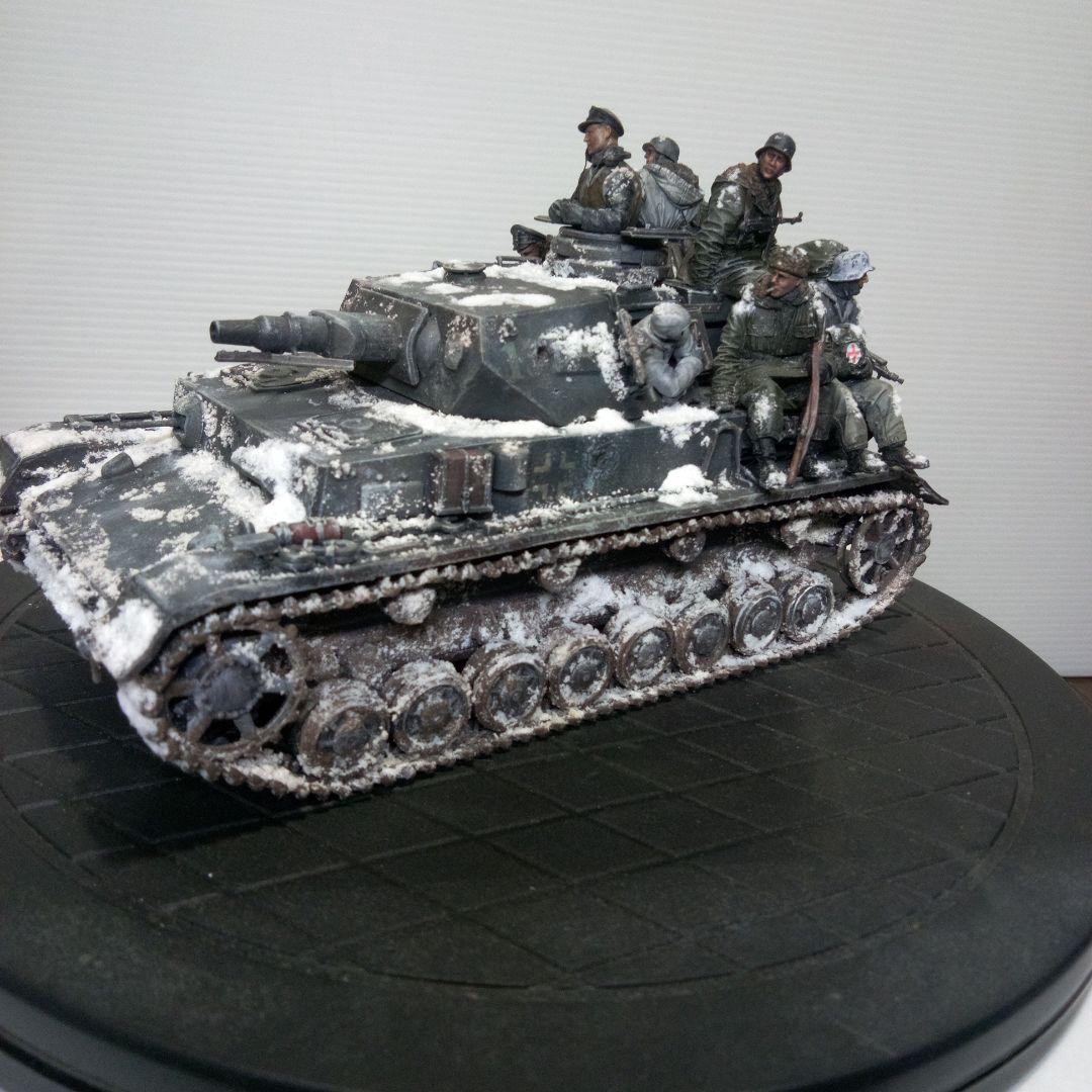 タミヤ　1/38 ドイツ軍　3号戦車 完成品