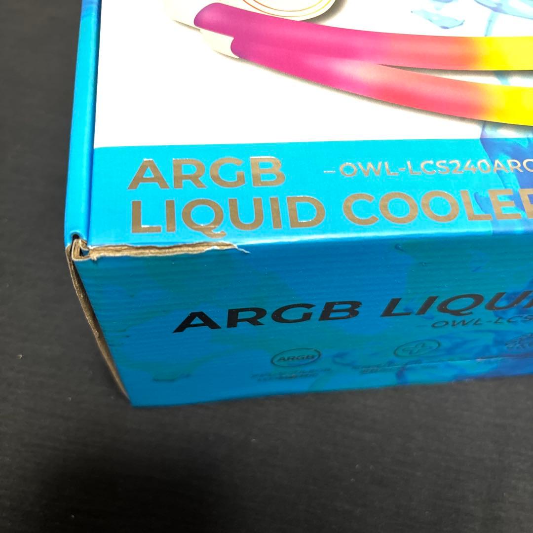 【送料無料・匿名配送】水冷CPUクーラー LCS240ARGB-WH