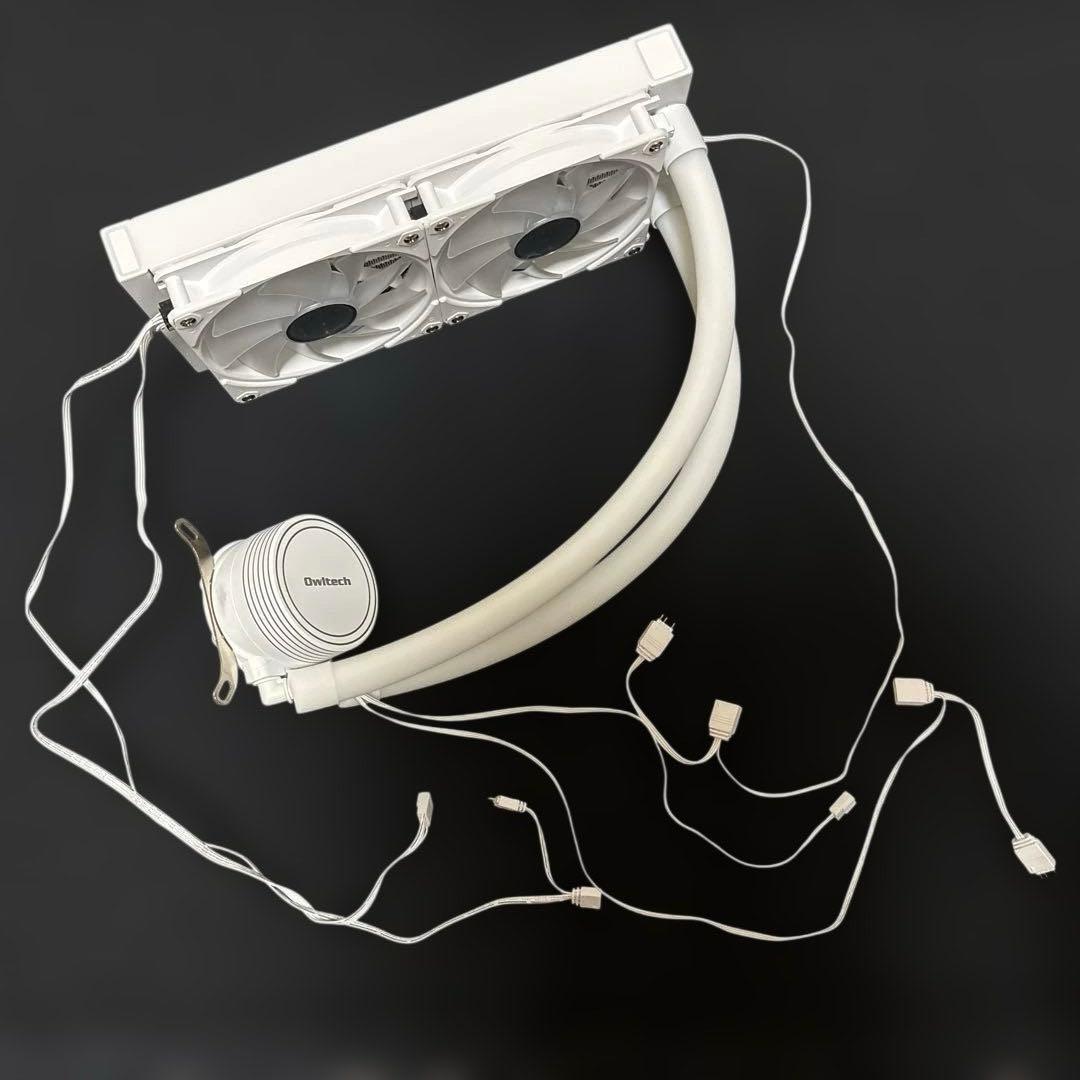 【送料無料・匿名配送】水冷CPUクーラー LCS240ARGB-WH