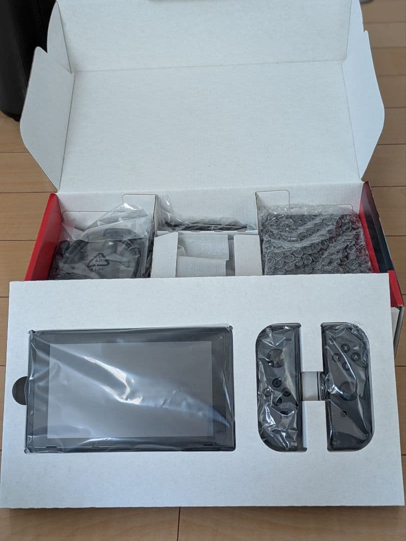 switch 新型 付属品完備　スイッチ本体　グレー HAC-001