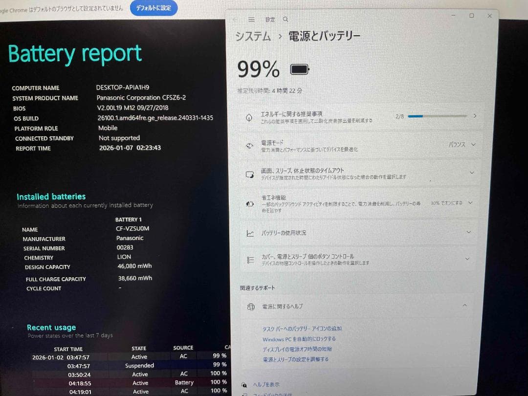 Win11 Office CF-SZ6 メモリ16GB SSD256GB 一部難