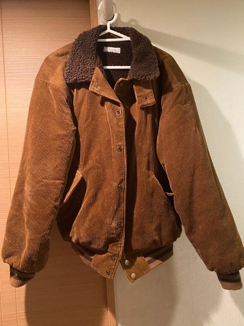 INTER FACTORY ボアコーデュロイジャケット