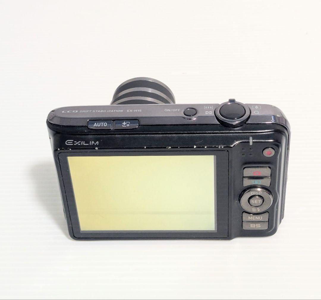 CASIO EXILIM EX-H15 ブラック　カシオ