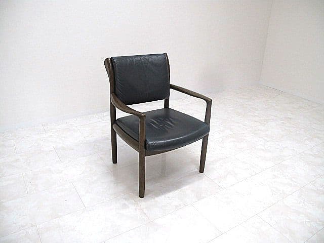 飛騨産業/HIDA/キツツキ　「クレセント」アームチェア　　ラウンジチェア