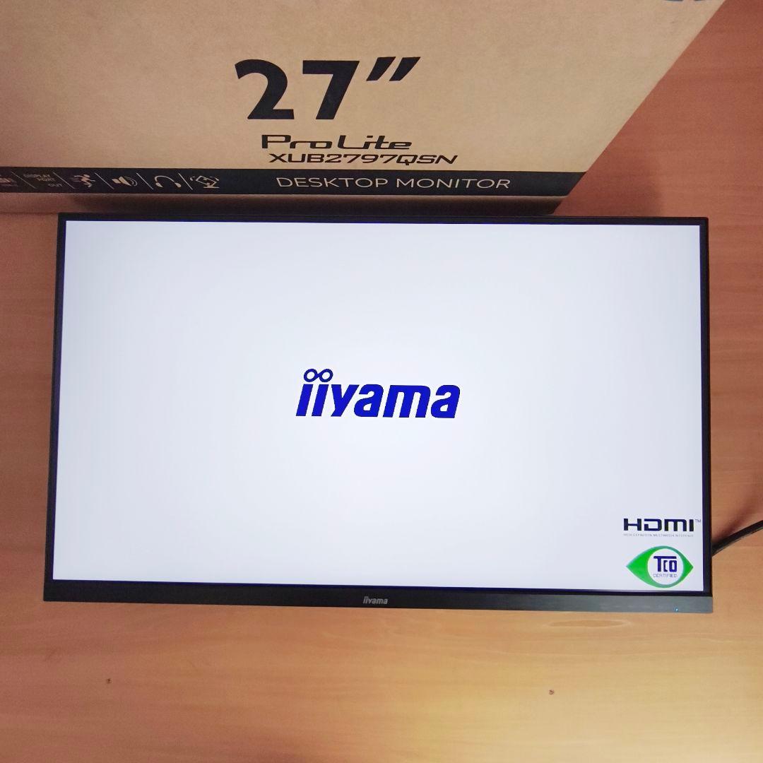 iiyama XUB2797QSN-B1 27インチ Type-C IPS