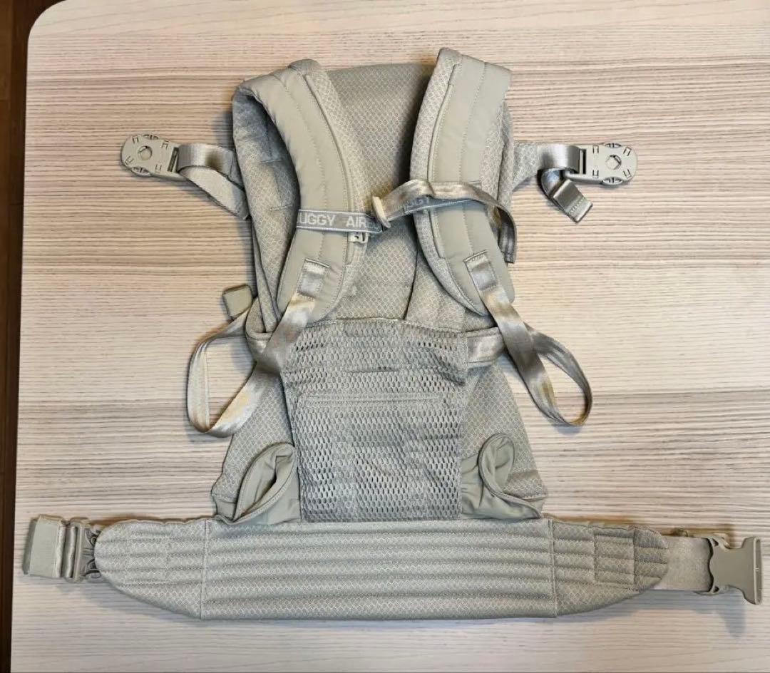 AIRBUGGY エアバギー ベビーキャリア 抱っこ紐 サンドアッシュ