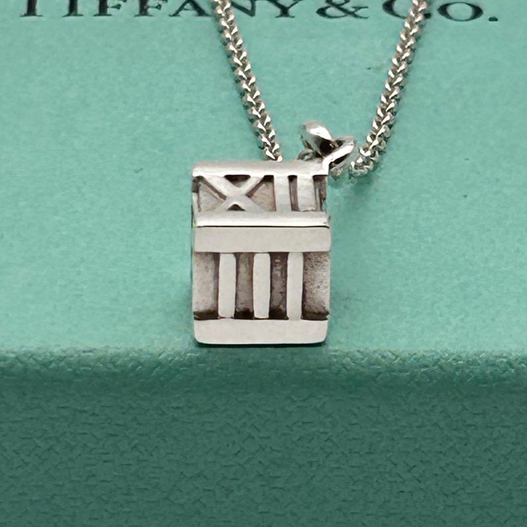 ✨極美品✨Tiffany & Co. ティファニー アトラスキューブ ネックレス