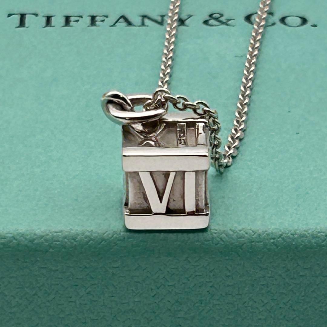 ✨極美品✨Tiffany & Co. ティファニー アトラスキューブ ネックレス