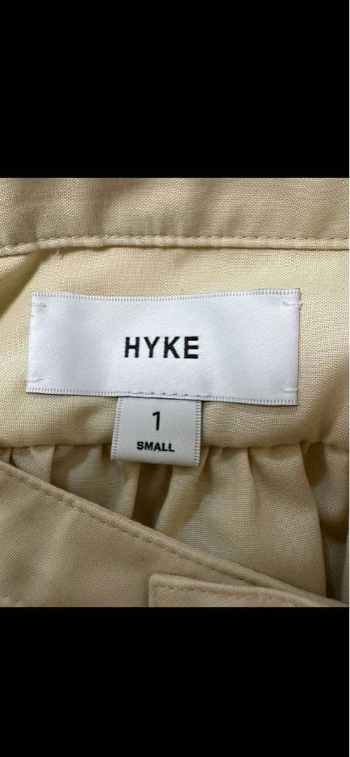 超美品HYKE Bosom Shirt Dress 変形シャツ