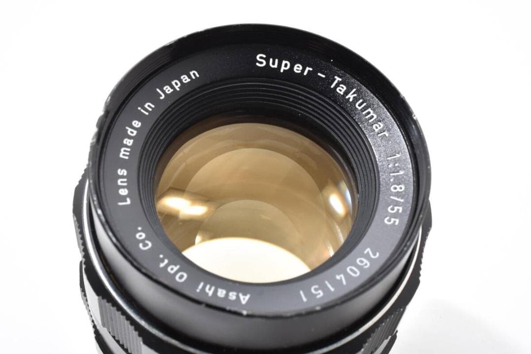 【実用美品】PENTAX Super-Takumar 55mm F1.8 M42