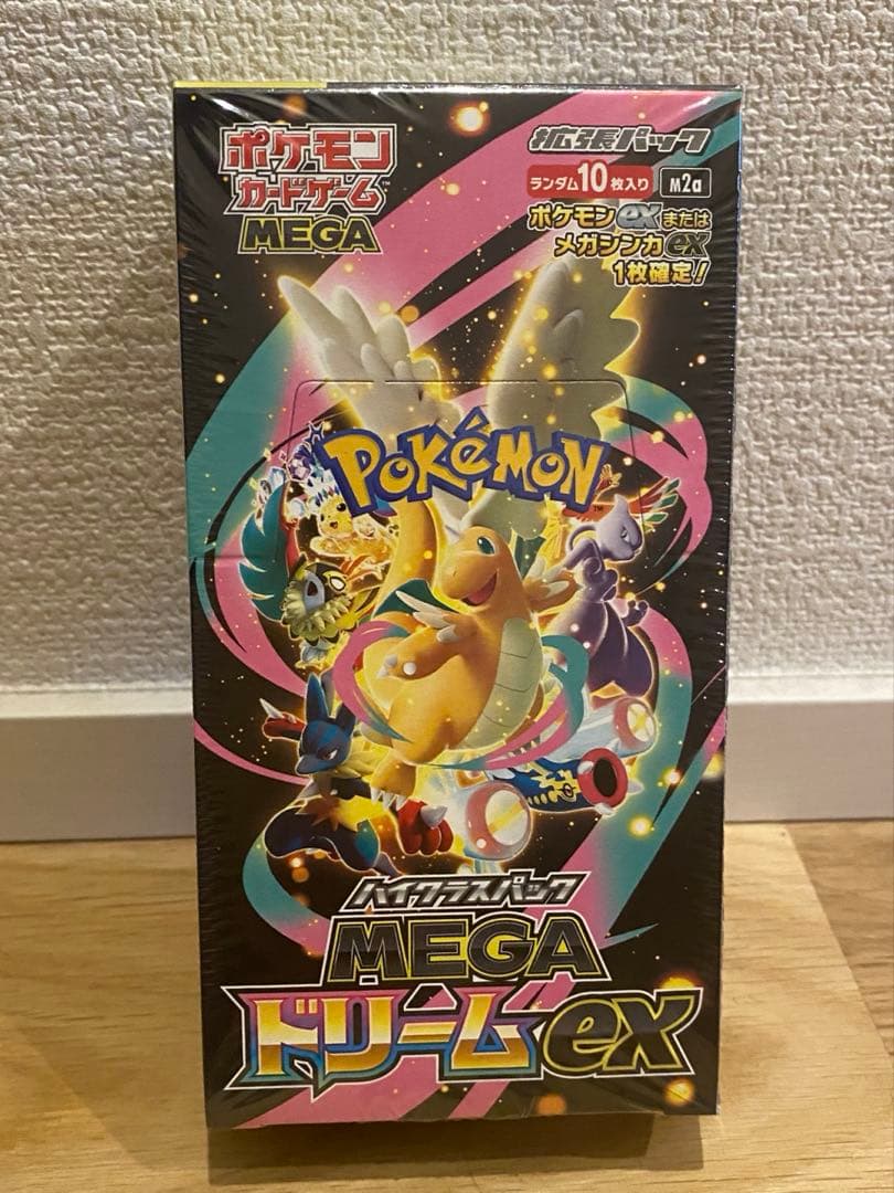 シュリンクありポケモンカードMEGA ハイクラスパック　ドリーム ex　1BOX