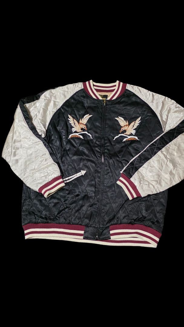 Houston スカジャン キルティング