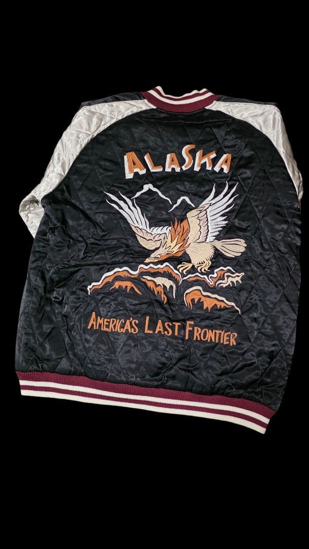 Houston スカジャン キルティング