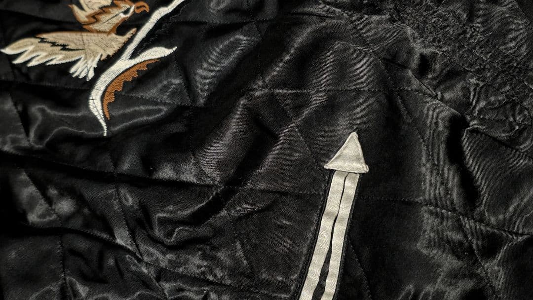 Houston スカジャン キルティング