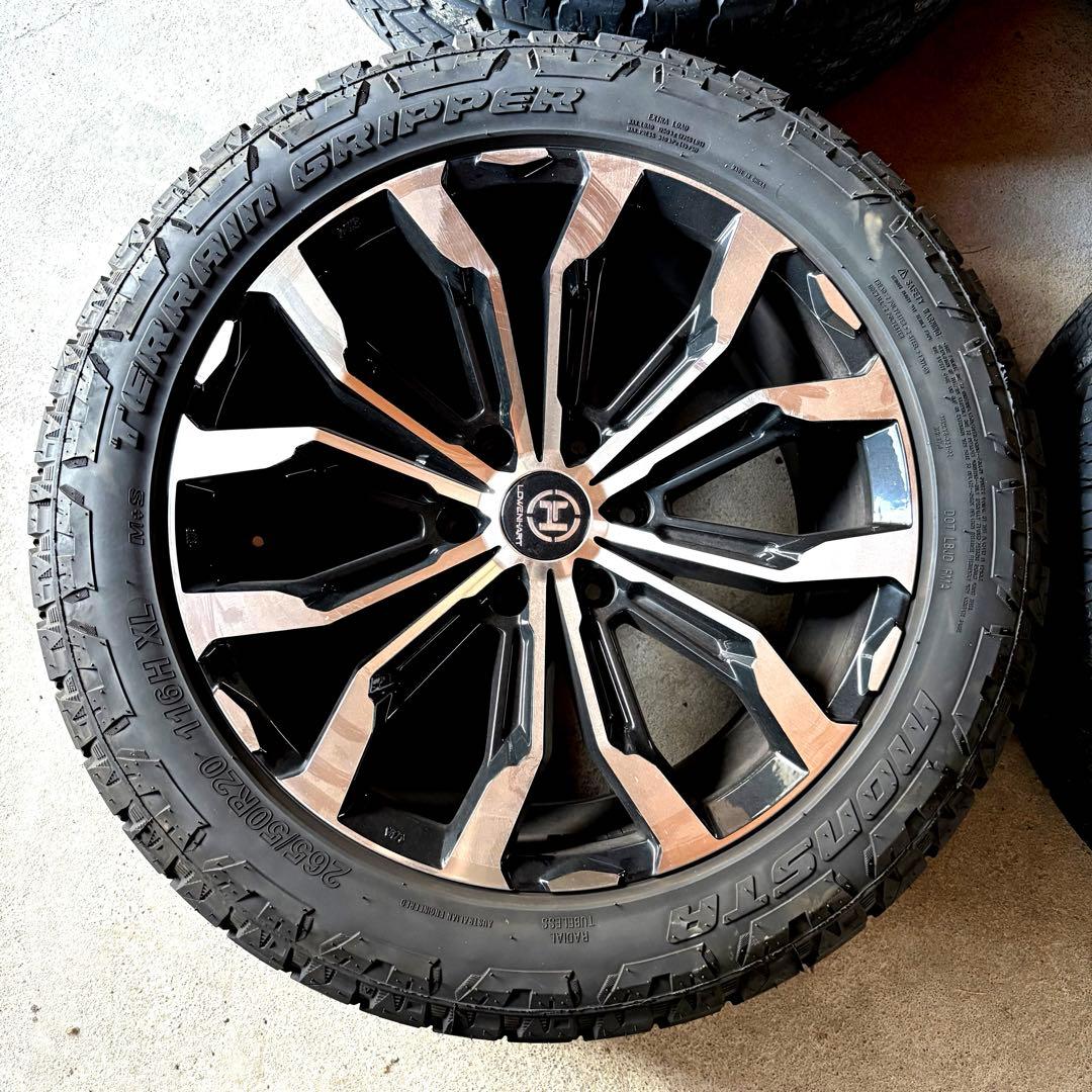 【LOWENHART】GXL106 20インチ265/50R20４本セット