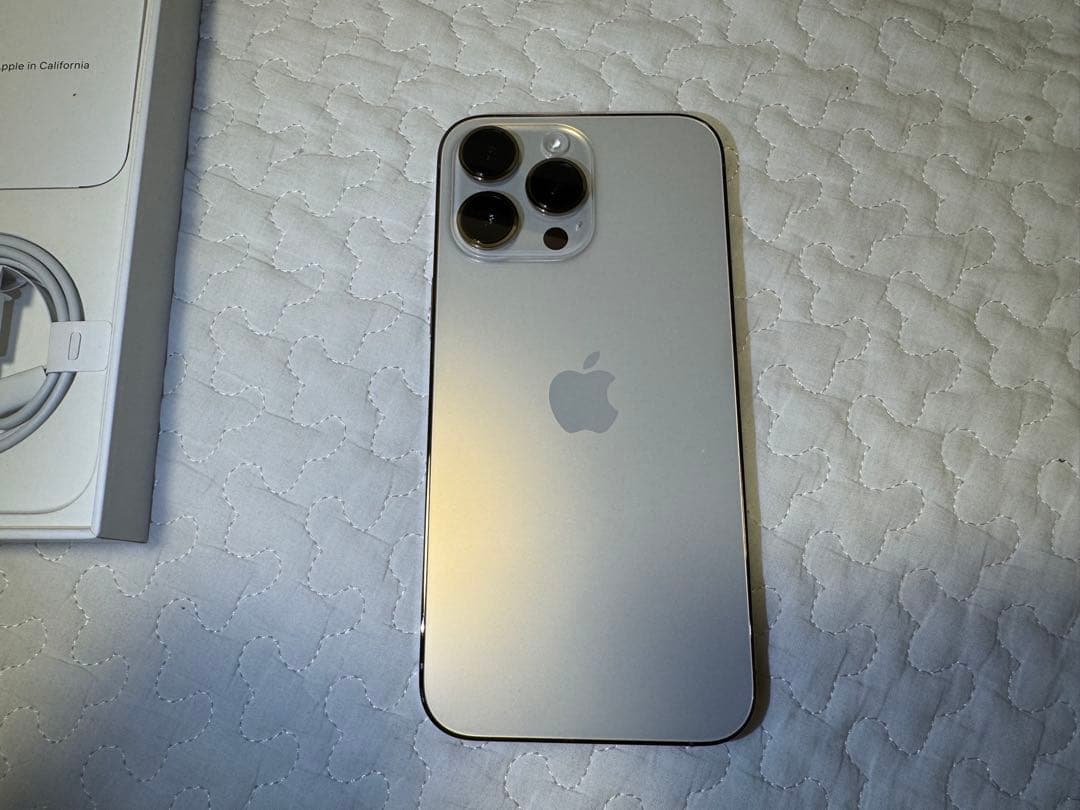 iPhone 14 Pro Max 512GB SIMフリー 美品 ゴールド 箱