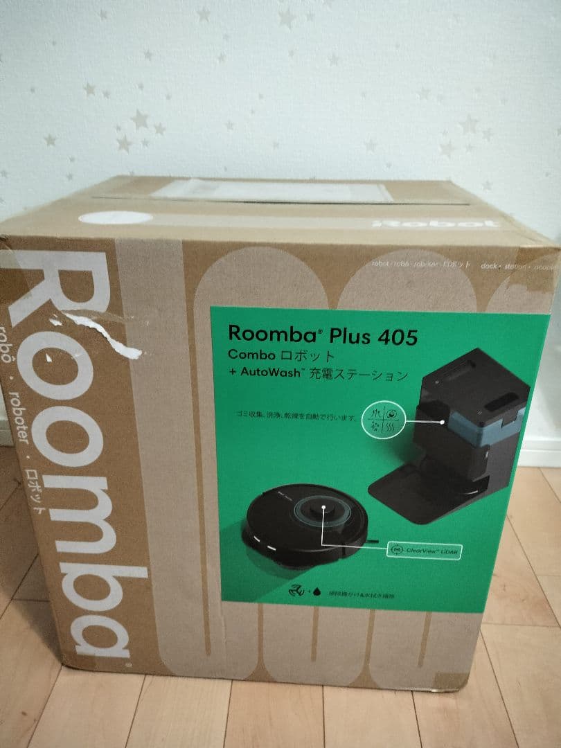 Roomba Plus 405 Combo ロボット + AutoWash