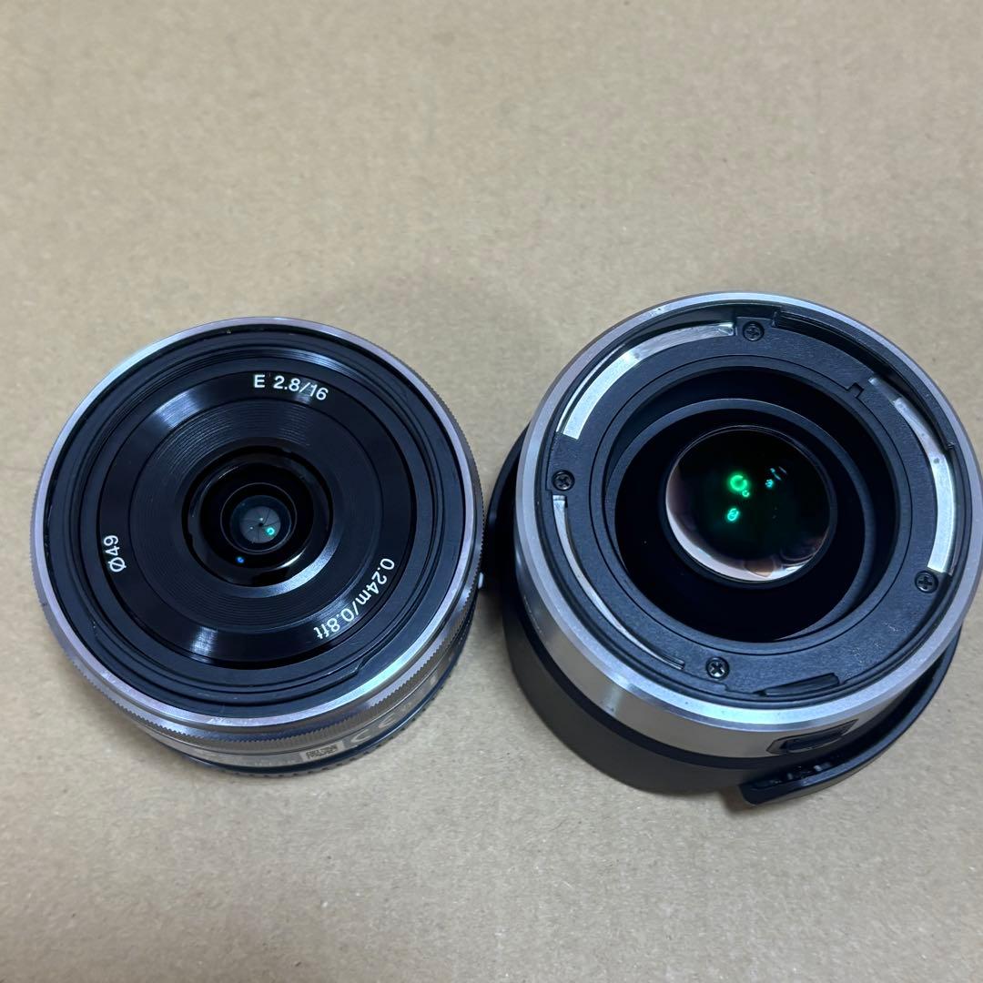 SONY 単焦点レンズ SEL16F28＋VCL-ECF1セット 魚眼レンズ