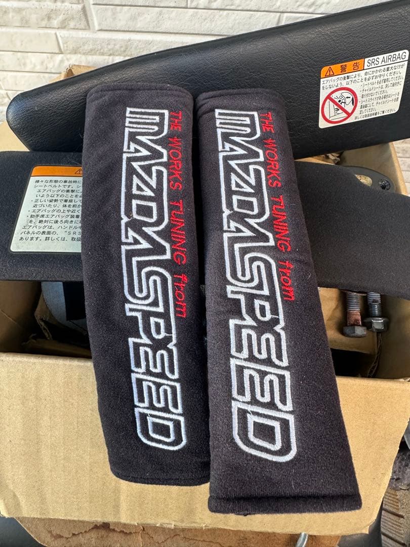 専用　MAZDASPEED シートカバー セミバケ