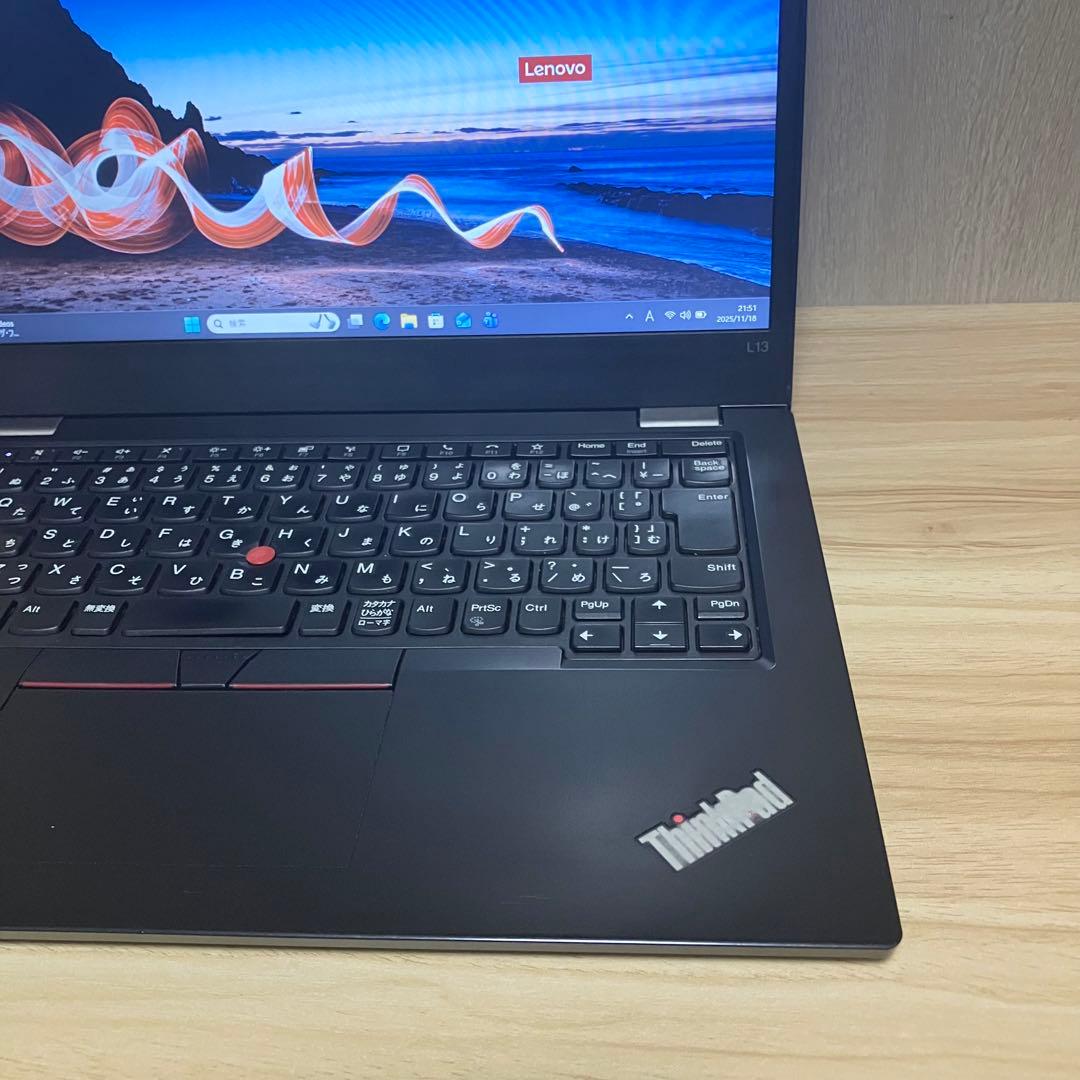 第11世代！Lenovo ThinkPad Windows11搭載　SSD256