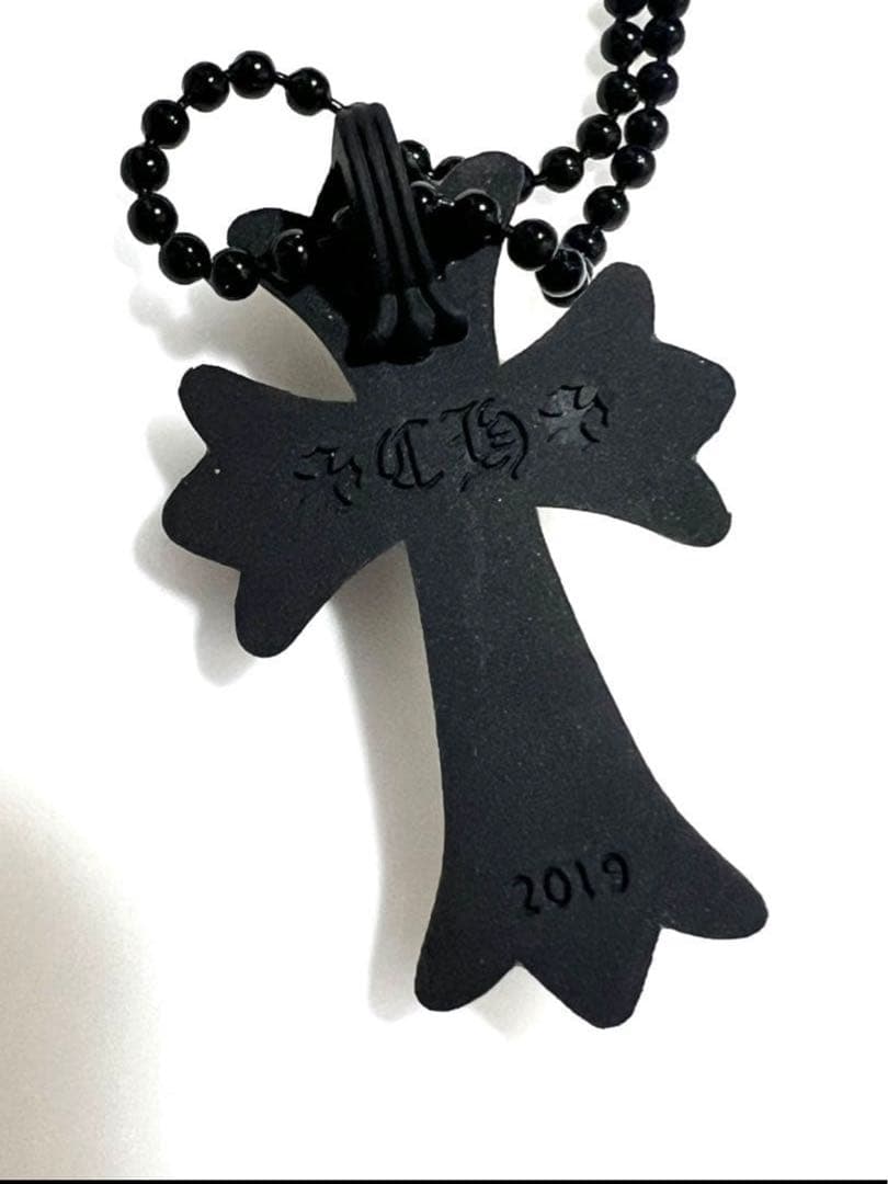 国内正規chrome hearts ラバーネックレス　黒