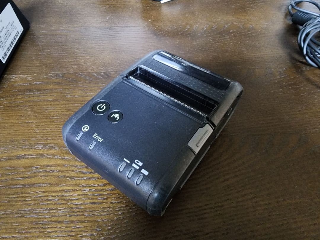 EPSON BluetoothモバイルレシートプリンタTM-P20純正充電器付