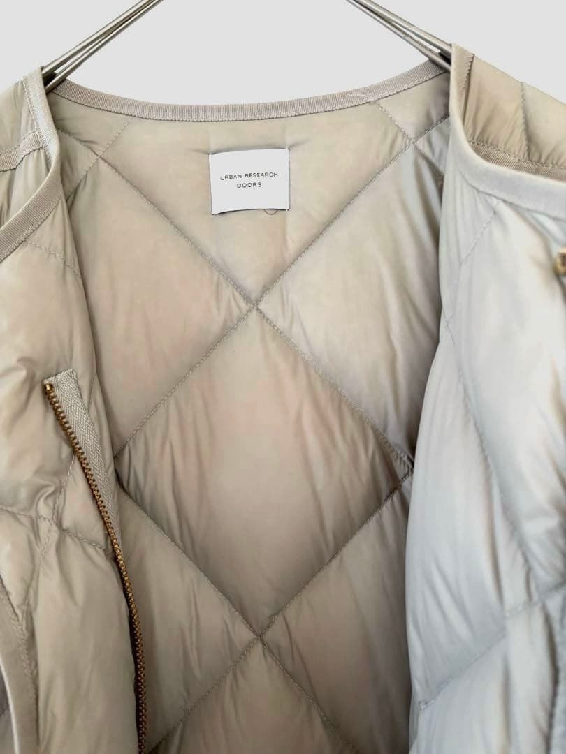 美品✨ URBANRESEARCH DOORSライトダウンキルトロングコート