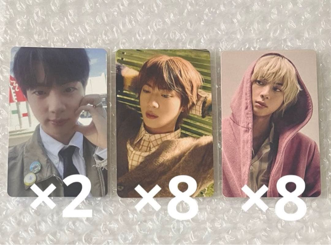 BTS JIN ソロアルバム Happy ラキドロ トレカ JPFC