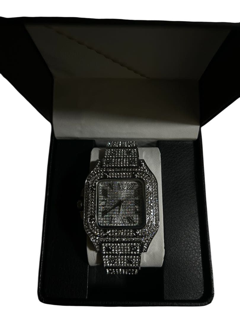 A*8様 【証明書　ボックス付き】ラグジュアリーメンズ腕時計クォーツアトランタモ