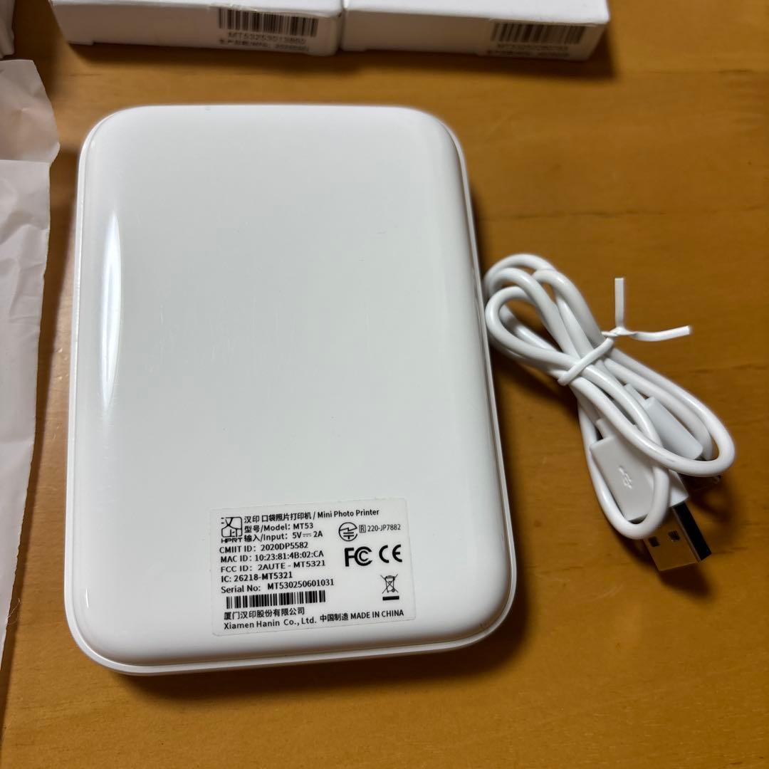 ミニフォトプリンター zlnk印刷技術 説明書なし