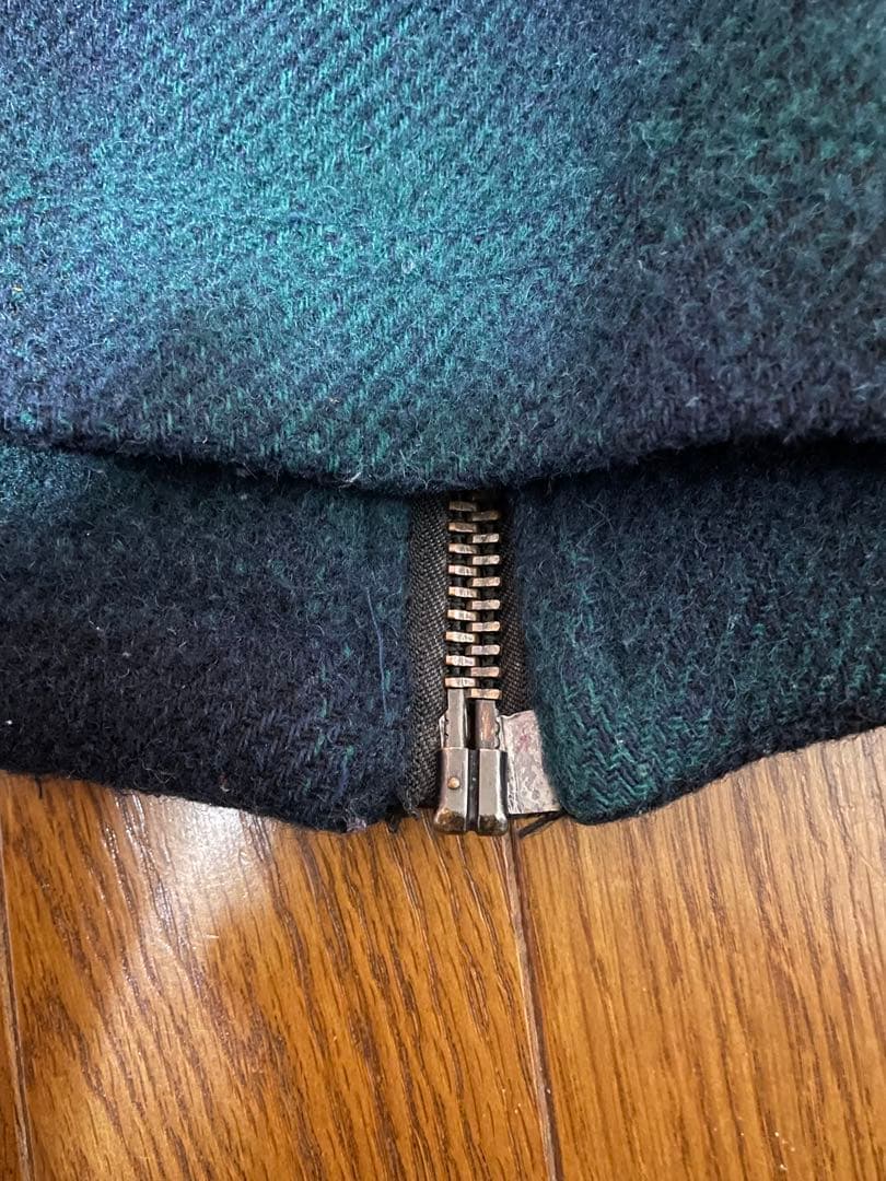 ケンちゃん　eddie bauer オンブレウール ジャケット　グリーン