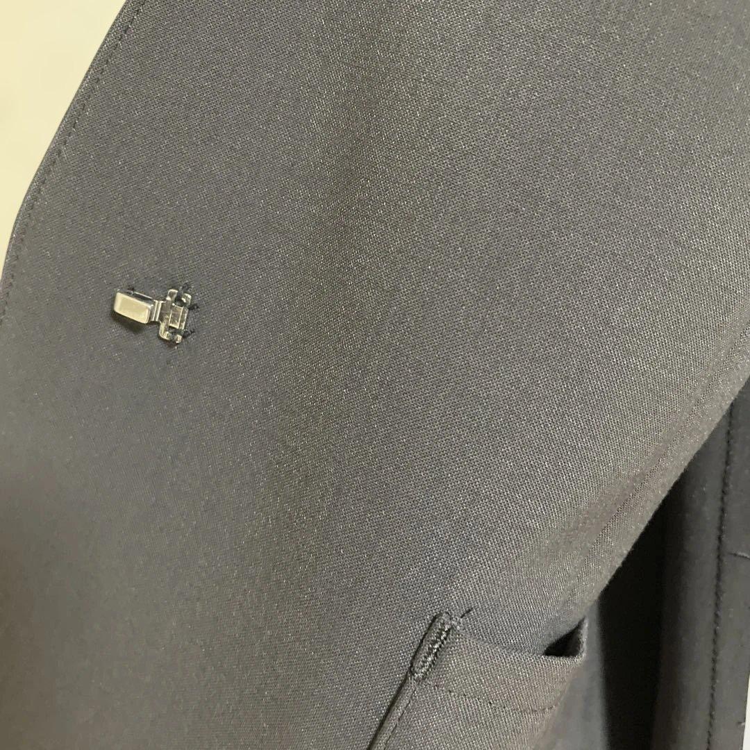 アオキLES MUES ノーカラージャケット テーパードパンツスーツ