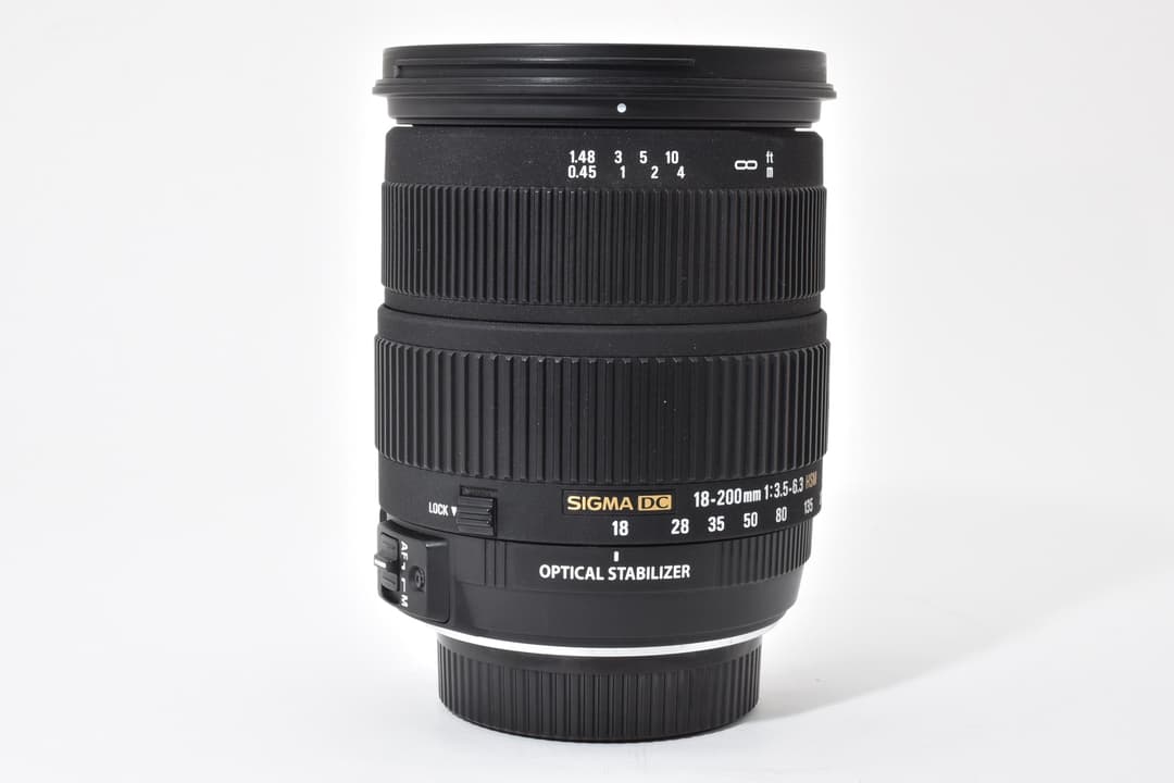 レンズ(ズーム) Sigma 18-200mm 3.5-6.3 DC OS HSM Nikon