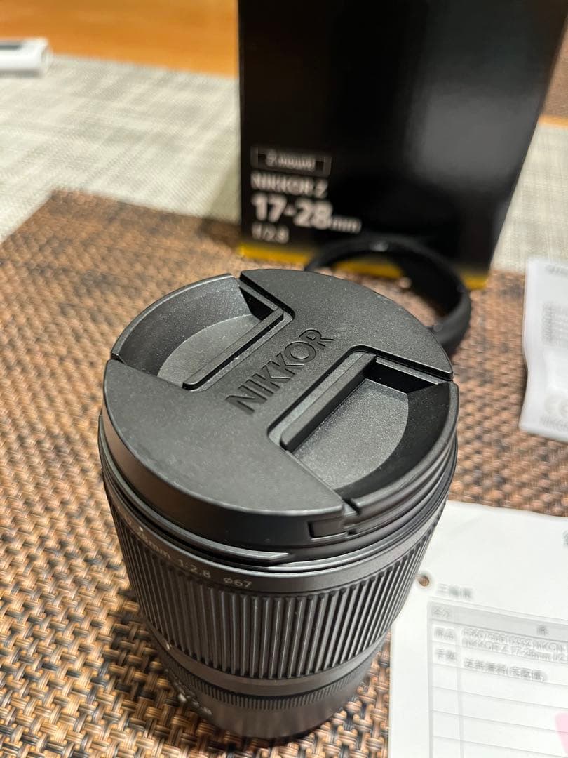 【使用3回のみ、保証期間内】NIKKOR Z 17-28mm f/2.8 広角