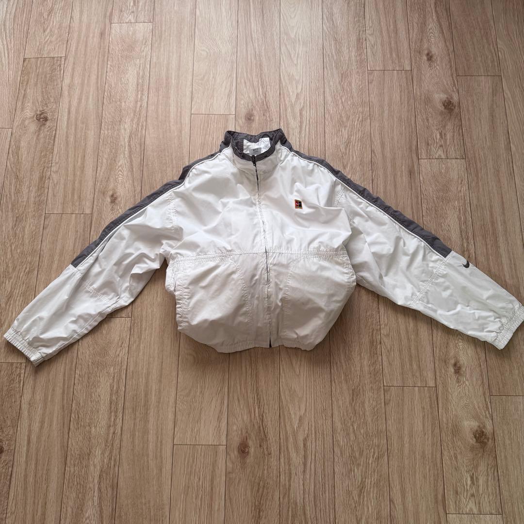 NIKE 90’s ナイロンジャケット OLD スクエア刺繍ロゴ