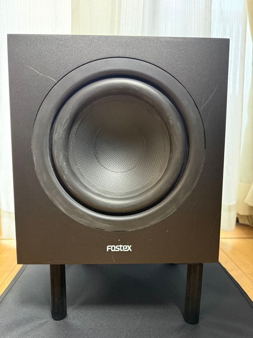 FOSTEX PM-SUB8 サブウーファー 専用台 ケーブル