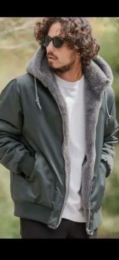 CAMBIO カンビオ リバーシブルエコファーナイロンブルゾン