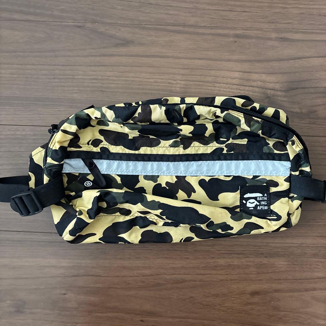 A BATHING APE アベイシングエイプ ボディバッグ 90s