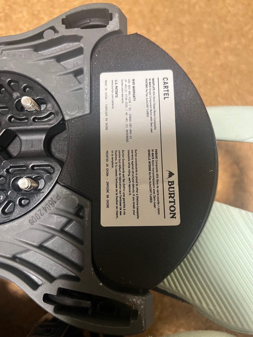 【状態良好】Mサイズ ！ バートン カーテル Re:Flex