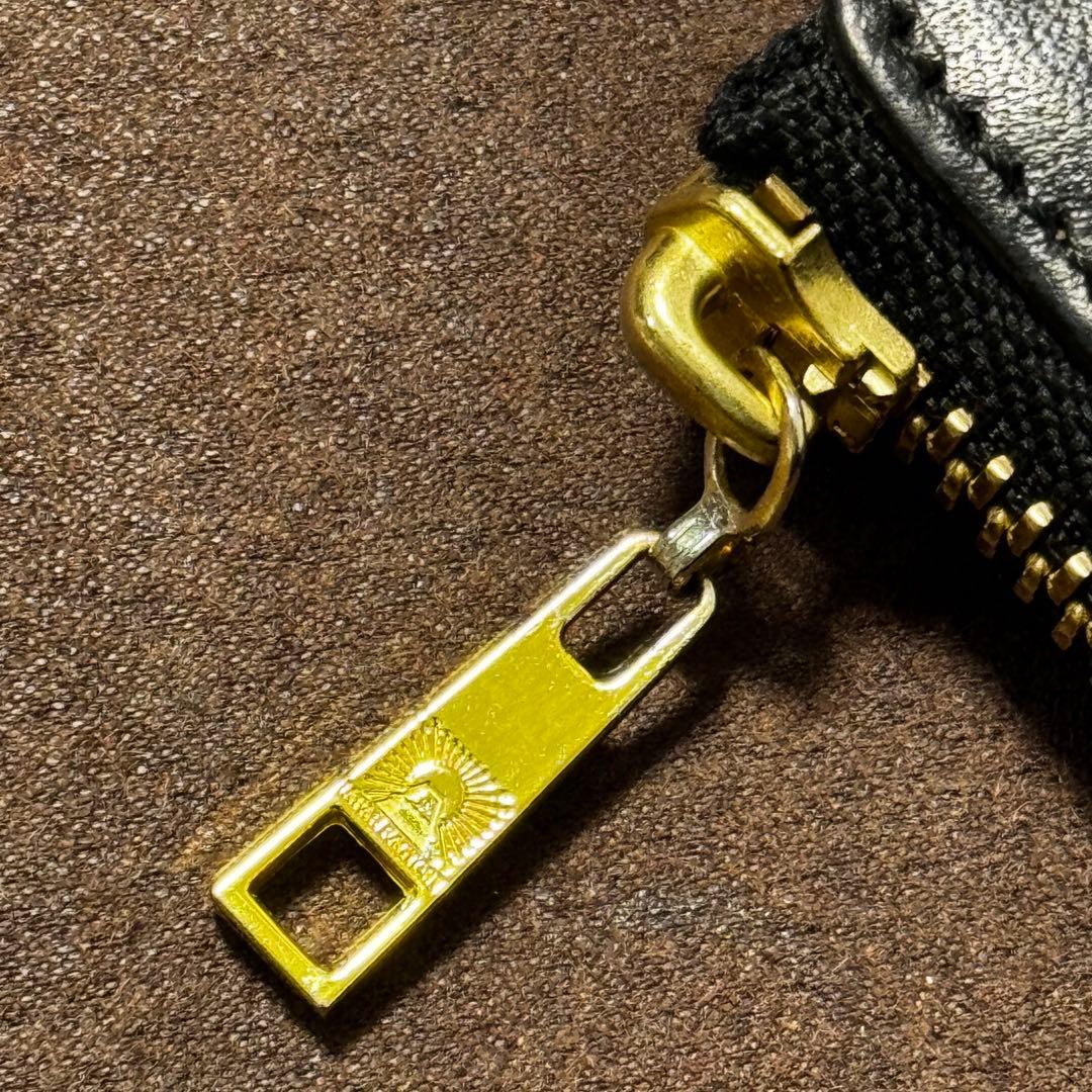 Hallelujah TIDY2.0 MANO ブラックＬ字ジップ長財布