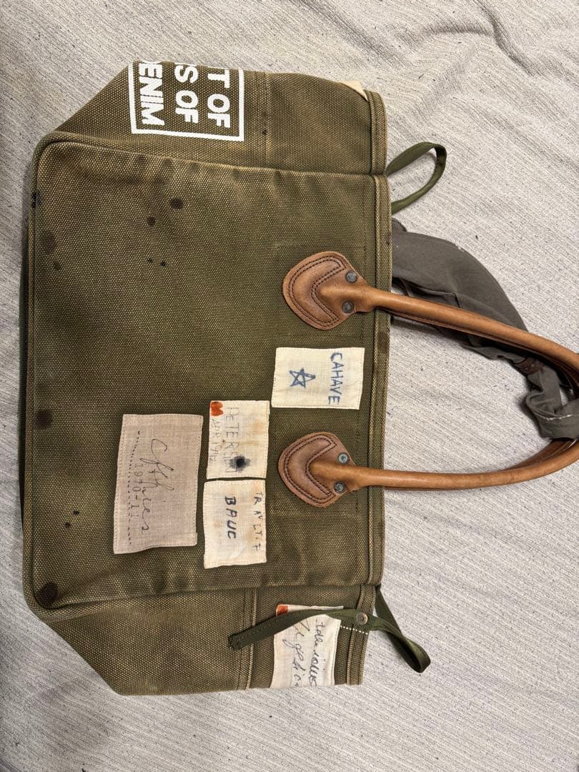 a*o様 kapital kountry 4号アーミーキャンバス ミルクバッグ