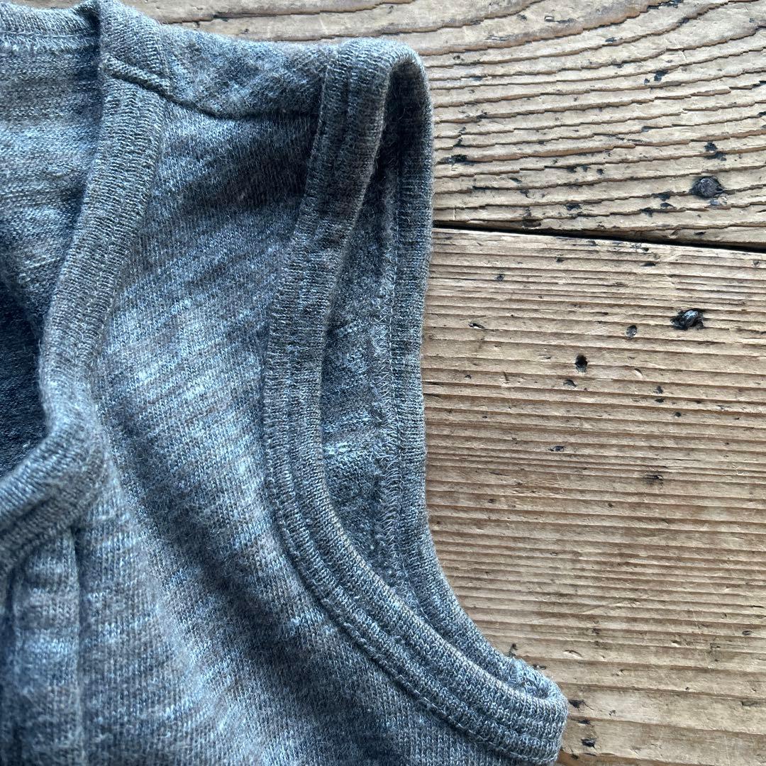 コムデギャルソン　アシメントリーノースリーブニット　AD199 タンクトップ